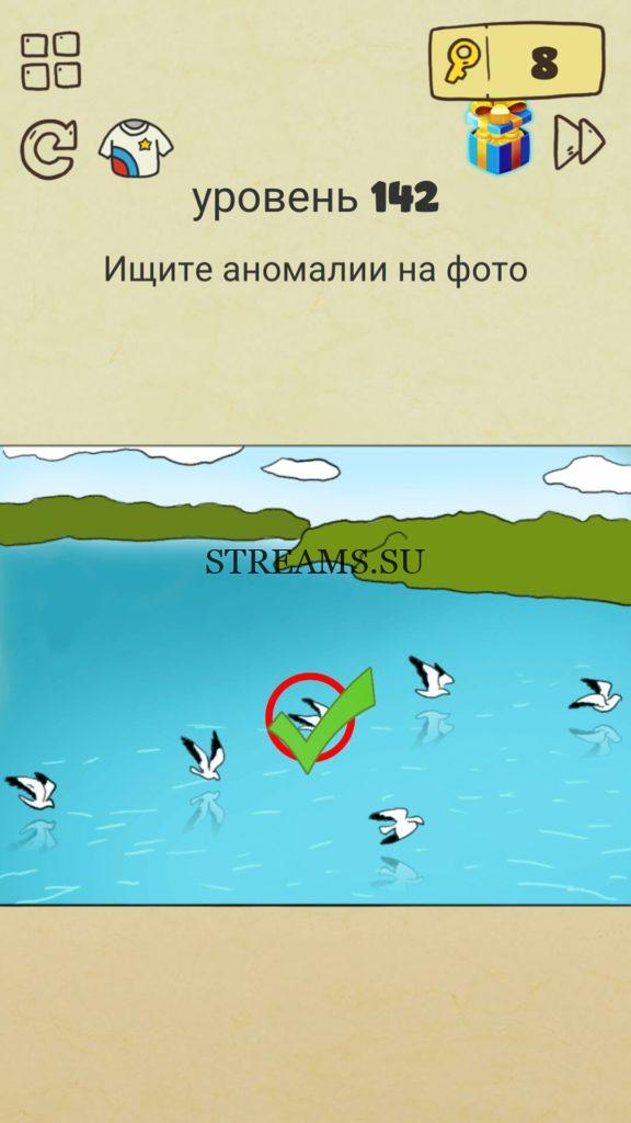 Ищите аномалии на фото. 142 уровень Brain Crazy